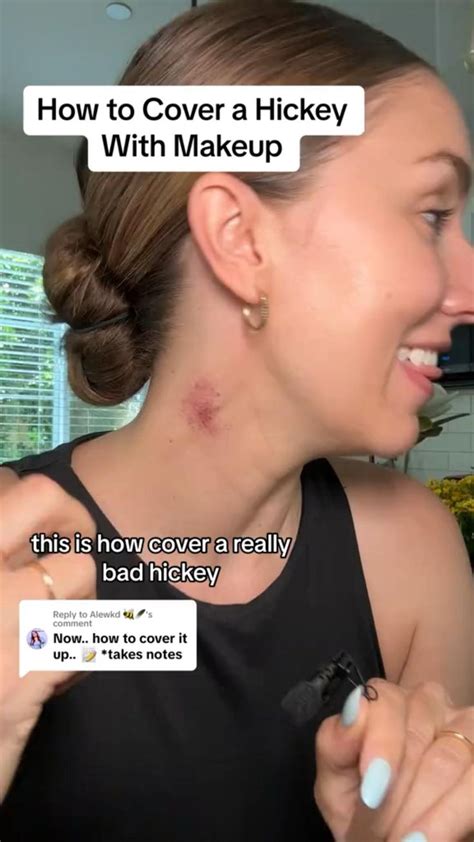 hide a hickey with makeup|will makeup cover a hickey.